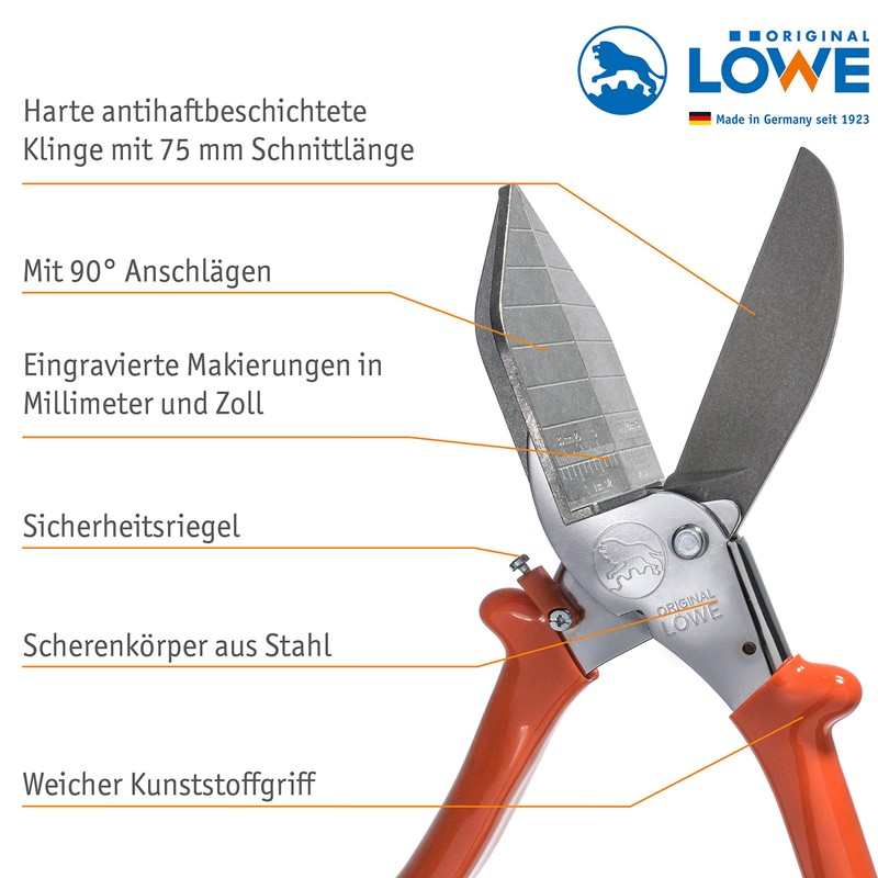 Original LÖWE 3306 LÖWE 3.306 Welding Shears, Metal