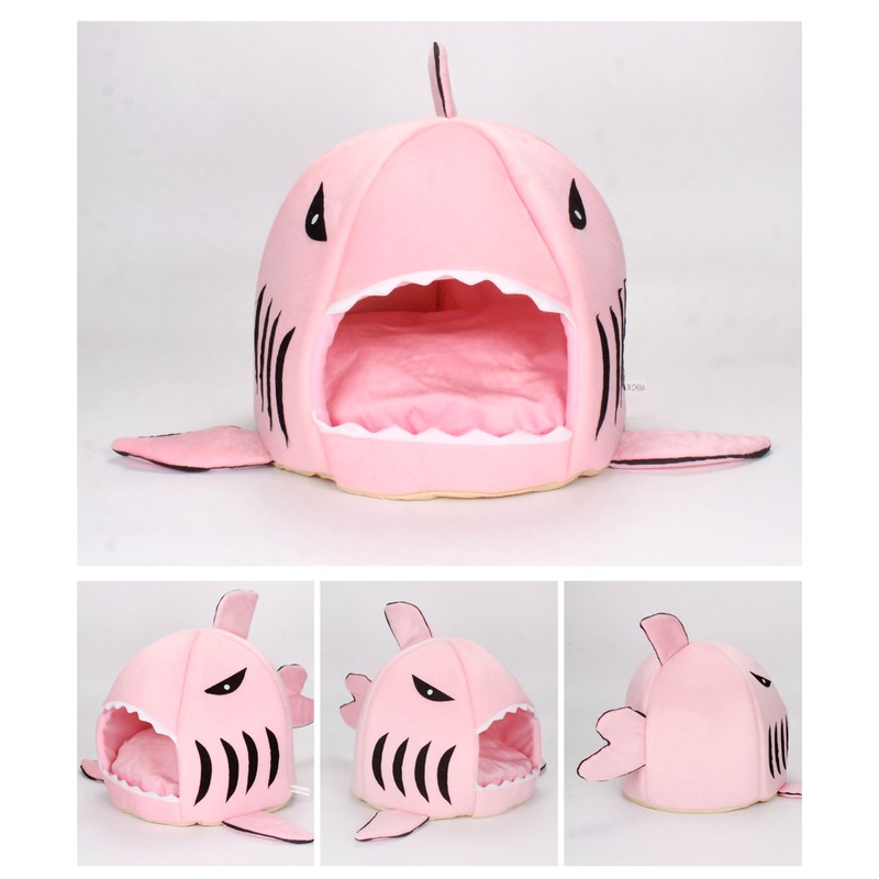 Shark Cat House Removable Washable Full Seasons Cat Shark Shaped