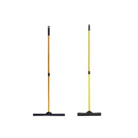 FURemover Pet Hair Rubber Broom 2-Piece Set containing Original and PRO Furemover Brooms for Carpet, Tile and Hardwood