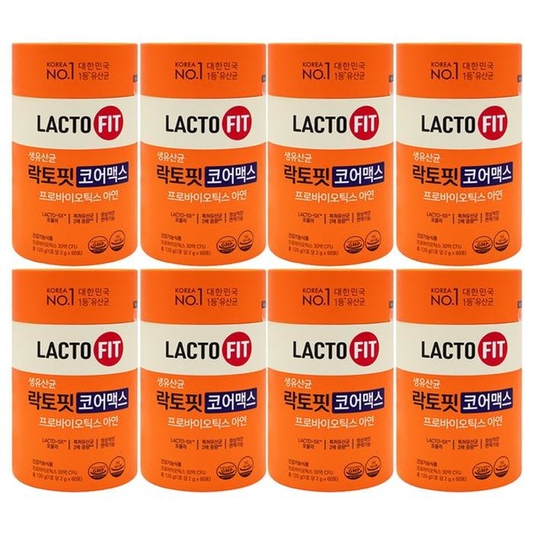 [Nutrition Friend] Lactopit Core Max Raw Lactobacillus 2g / [영양친구] 락토핏 코어맥스 생유산균 2g X 60포 8통, 8통