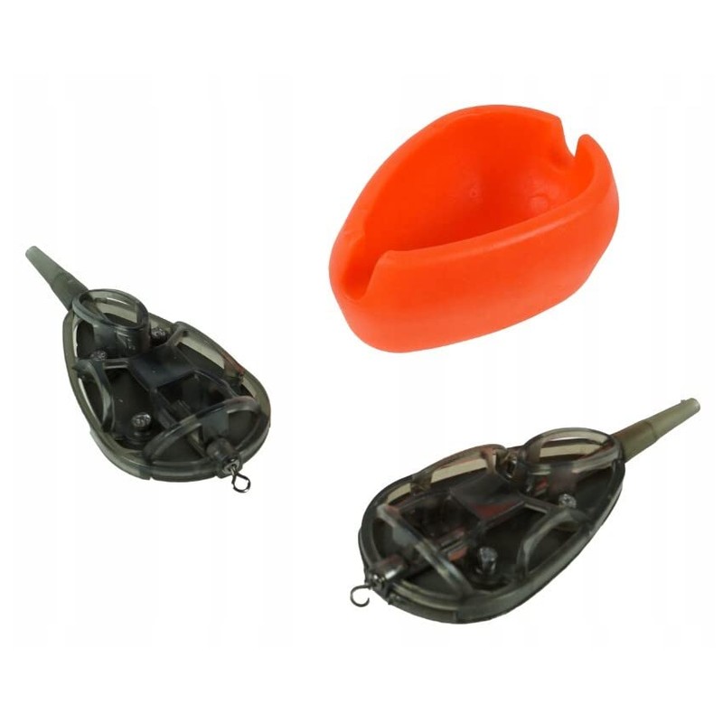 Method Feeder Inline Carp Feeder Basket Set of 3 40/50g