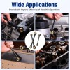 WORKPRO 3-Piece 4-in-1 Reversible Ratcheting Wrench Set Metric 72-Tooth CR-V