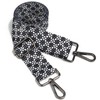 LoZoDo Purse Strap Gunmetal Hardware Crossbody Straps for Purses Wide
