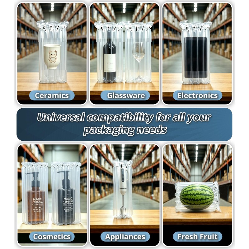 Bubble Cushioning Wrap Air Pillows for Shipping 15.7"x164' /Pump