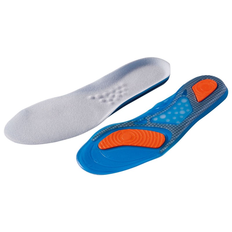 Kita NO,7940 Men's Shock Absorption, Antibacterial, Odor Resistant, Gel Insole,