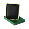 Mens Real Leather Tri-fold RFID Protected Slim Wallet Banknotes Credit
