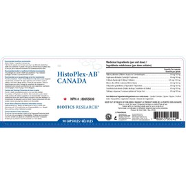 Biotics Research HistoPlex AB, Airborne Allergy Relief & Immune Support, Natural Anti-Histamine, 90 Capsules, 90 Capsules