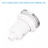 sourcing map Garbage Disposal Air Switch Button 32mm Dia for