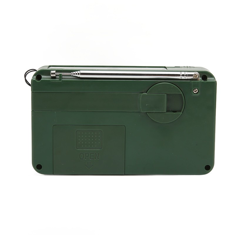 Solar Hand Crank Radio Multifunction Portable Rechargeable Emergency Radio with
