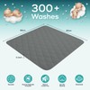 Guardedsleep potty training bed sheets, 100% waterproof bed pad for