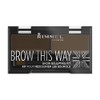 Rimmel Brow This Way Kit de escultura, 0.04 onzas, Café