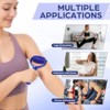 Healvian Rodillo Muscular De Mano Con Diseño De Mango Ergonómico
