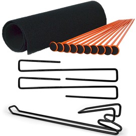 Gun Storage Solutions Rifle Rods, Handgun Hangers, Mag Holder, and Shelf Liner; Gun Safe Organizer Bundle, Reduce Clutter for Easy Access and Storage