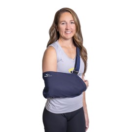 Brace Direct Standard Lightweight Envelope Shoulder Immobilizer- Adjustable Arm Sling- for Dislocation, Post Surgical Support, Sprains and Injury