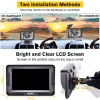 AMTIFO 360 Degree Baby Car Camera Monitor with 1080P Night
