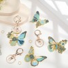 SOFPLATE 1 Box 4 Pack Butterfly Keychains Bulk Party Favors