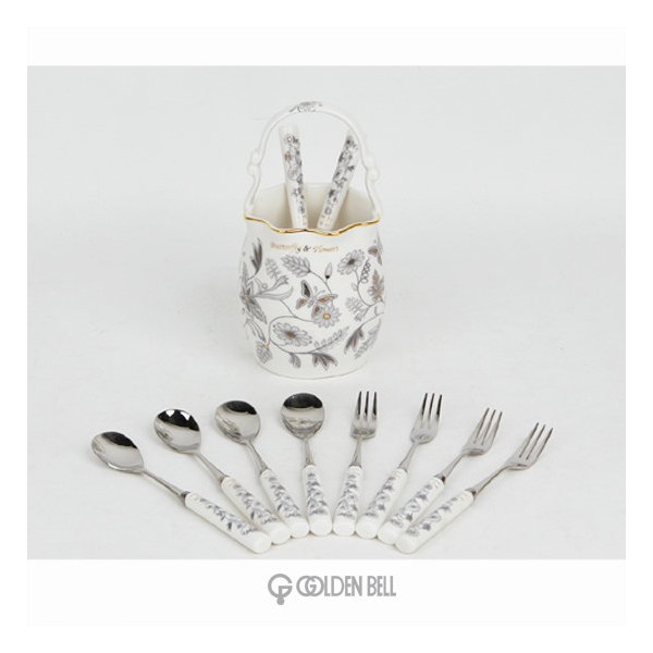 Golden Bell Butterfly Gray Wrinkle Tablet (Large) 11P / 골든벨