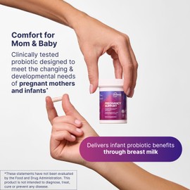 Microbiome Labs Pregnancy Support - Prenatal Probiotic Nutritional Supplements - Support Gut Health, Vaginal Comfort, Postnatal & Infant Health Through Breast Milk (30 Capsules)
