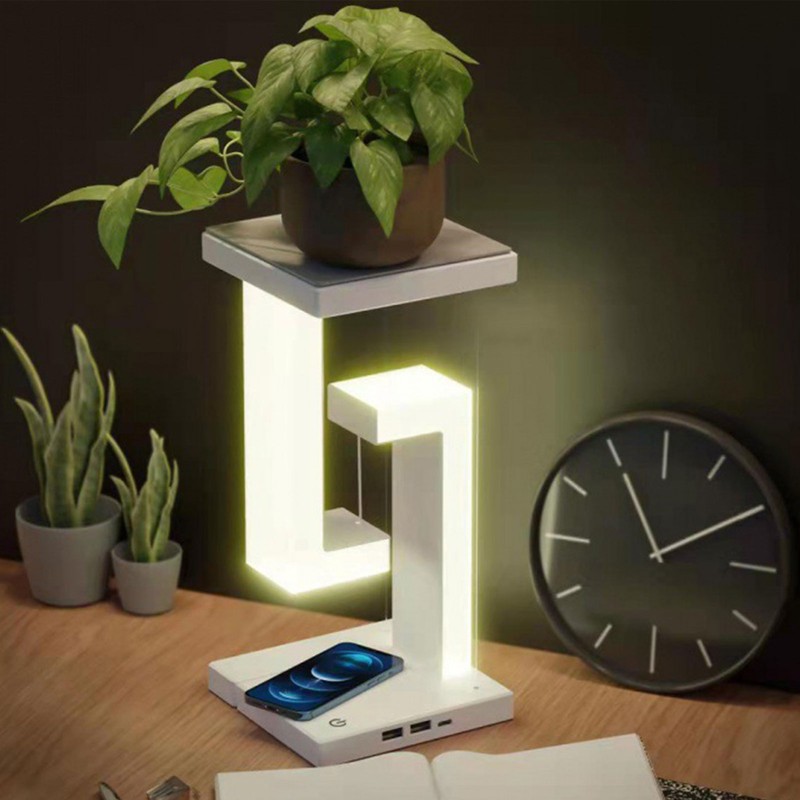 Night Lamp Bedside LED Table Lamp Suspension Floating Touch Control