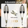 KUWAN Saxophone Neck Strap Soft Sax Leather strap Padded for