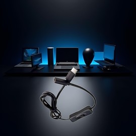 Zhuluck Black USB C Extension Cable with On/Off Switch Perfect for Charging and Data Transfer On Any Type C Device Type C Male to Female Cable Home Audio Female Home Audio Accessories