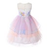 JerrisApparel Flower Girls Unicorn Costume Pageant Princess Party Dress (5