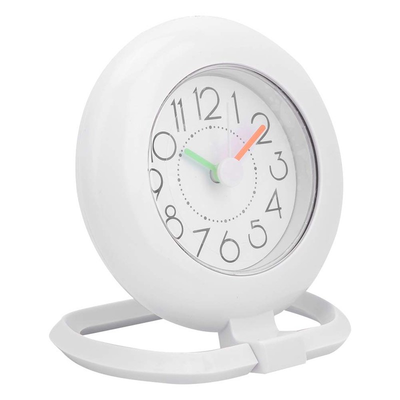 Nikou Bathroom Clock, Analogue Bathroom Clock, Waterproof Hanging Table Clock,