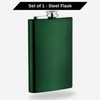 Top Shelf Flasks | Custom Stainless Steel Pocket Size 8oz