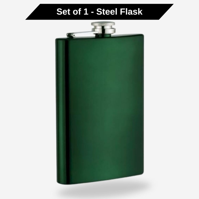 Top Shelf Flasks | Custom Stainless Steel Pocket Size 8oz