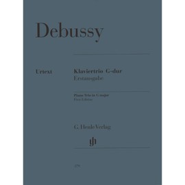 HENLE VERLAG DEBUSSY C. – PIANO TRIO IN G (First Edition) Classic Music Piano