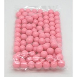 Limited 10 Set Sale [Raffle Ball Peach 100 Pieces] lottery machine lottery Dexterity Raffle Ball Rattles Raffle Machine for Raffle Ball Shipping Nationwide 0 Circle (Inc.) Japan bui・si-・esu