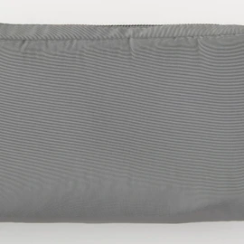 MUJI 44303795 Polyester Gadget Pouch, Approx. Width 7.9 x Height 3.5 x Depth 2.4 inches (20 x 9 x 6 cm), Gray