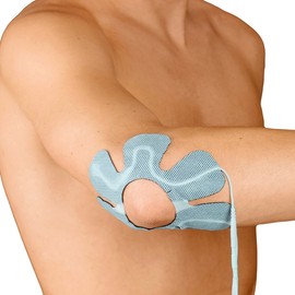 Hydas 4499.1.30 Reizstrom Pad, sternförmig für Tens Geräte, 16 cm x 16 cm, XL, weiß