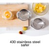 Stainless Steel Filter Colander Food Tuna Press Can Strainer for