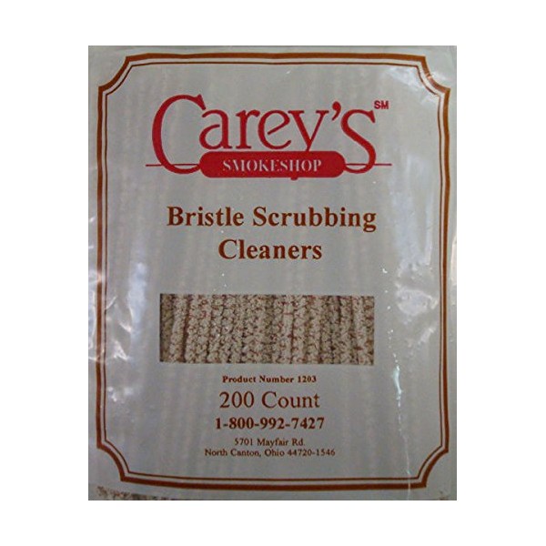 200 Pack of 6½" Long Regular Bristle Scrubbing Pipe Cleaners - 1203