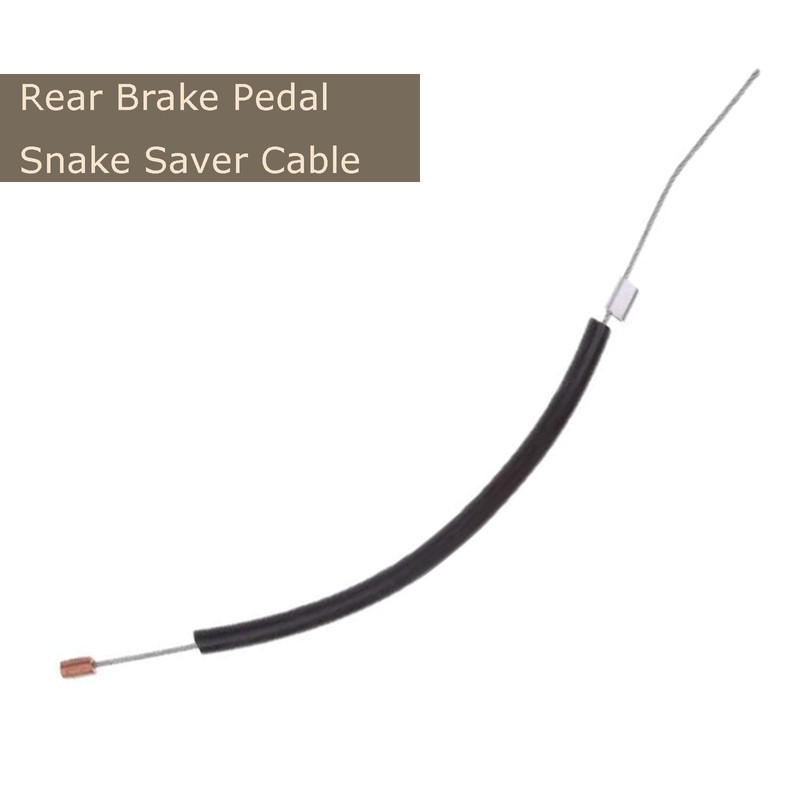WINTOWIN Motorcycle Brake Pedal Snake Saver Cable for Motorcycles Dirt