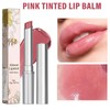2PCS Honey Lipstick, Black & Pink Tinted Lip Balm Set