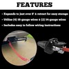 Roadmaster 146 Single Flexo-Coil 6-Wire Power Cord with Plugs and