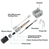 Pyhodi Upgrade Hotend Kit, Ceramic Heater 0.4mm Hardened Steel Nozzle