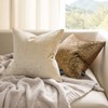 Phantoscope Pack of 2 Bronzing Velvet Decorative Throw Pillow Covers