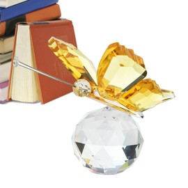 Crystal Butterfly Decorations, Crystal Cut Butterfly, Handcrafted Creative Butterfly Decorations for Home Decoration, Study Room, Cabinet in Living Room