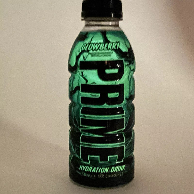 Prime Glowberry Rare Seasonal Release 16.9 oz Bottle Logan Paul
