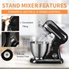 Geek Chef Electric Stand Mixer, 4.8QT 12 Speeds Tilt-head Food