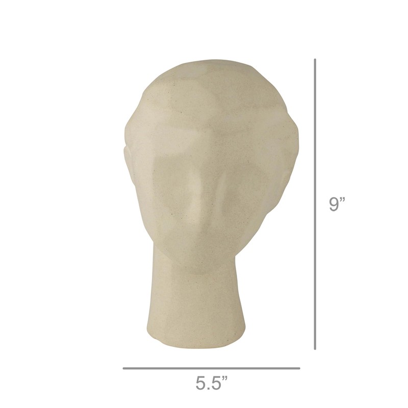 HomArt Ava Geometric Ceramic Bust