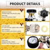 MRbrew CO2 Regulator Dual Output CGA-320 Keg Regulator, Draft Beer