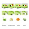 Cortador Verduras Espiral 5 En 1 Rallador Ajustable