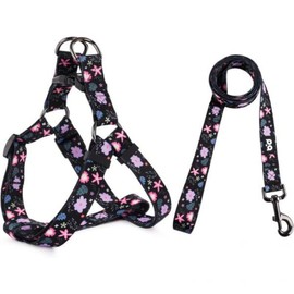 Dog Harness Action Walking Lightweight QQPETS Leash Set Adjustable Durable Strong Anti-Trag Halter Rear Clip Torsion for Small Medium Large Dog Breeds Perfect for Walking / 강아지 하네스 애션 산책 경량 QQPETS 리드줄 세트 조절 가능 내구성 강한 끌림 방지 홀터 소형 중형 대형 견종용 뒤쪽 클립 비틀림 산책에 완벽