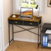 DAOUTIME Small Writing Desk for Kids Bedroom, 31.5 Inch Computer