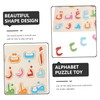 Kisangel Arabic Alphabet Puzzle Early Logic Educational Puzzle for Preschool