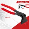 90° Folding Pliers, Sheet Metal Bending Pliers, Black Burnished Carbon